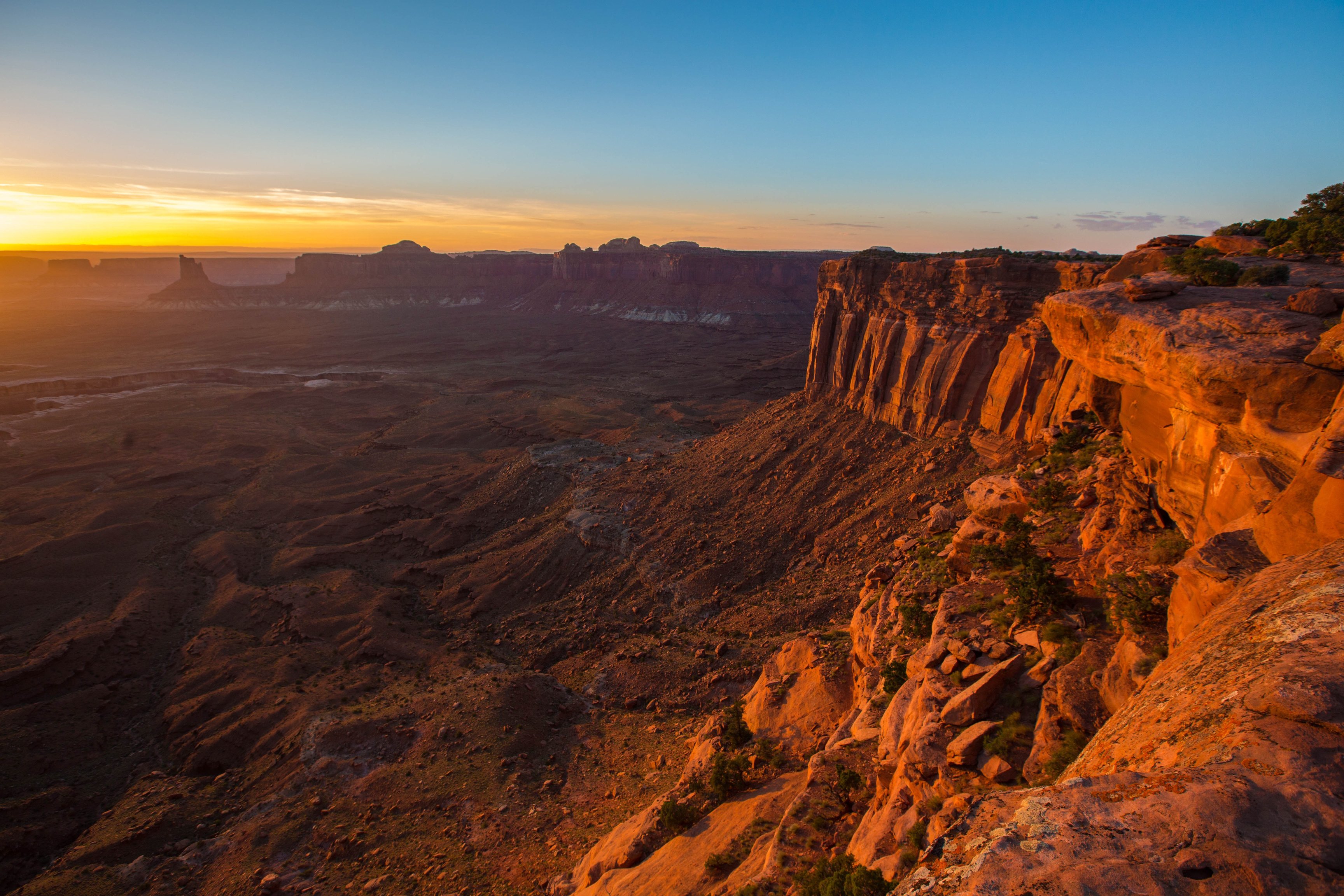 Sunset View of the Canyonlands